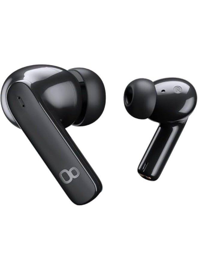 cardoo Cardo True Wireless Noise Cancelling Earbuds - In-Ear Multi-Connection Bluetooth 5.3 - Black Wireless Earbuds - Image 3