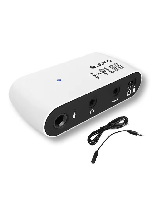 جويو مضخم صوت جيتار كهربائي JOYO I-Plug صغير الحجم محمول مزود بخاصية Overdrive مدمجة للتحكم في مستوى الصوت ونغمة الصوت، متوافق مع أجهزة iPhone وAndroid وWindows - Image 1