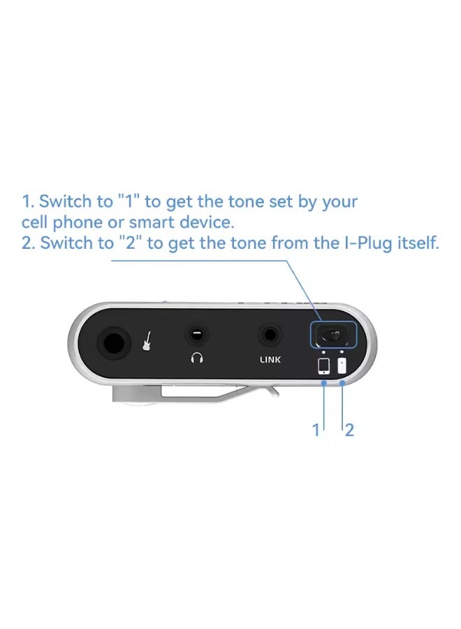 جويو مضخم صوت جيتار كهربائي JOYO I-Plug صغير الحجم محمول مزود بخاصية Overdrive مدمجة للتحكم في مستوى الصوت ونغمة الصوت، متوافق مع أجهزة iPhone وAndroid وWindows - Image 4