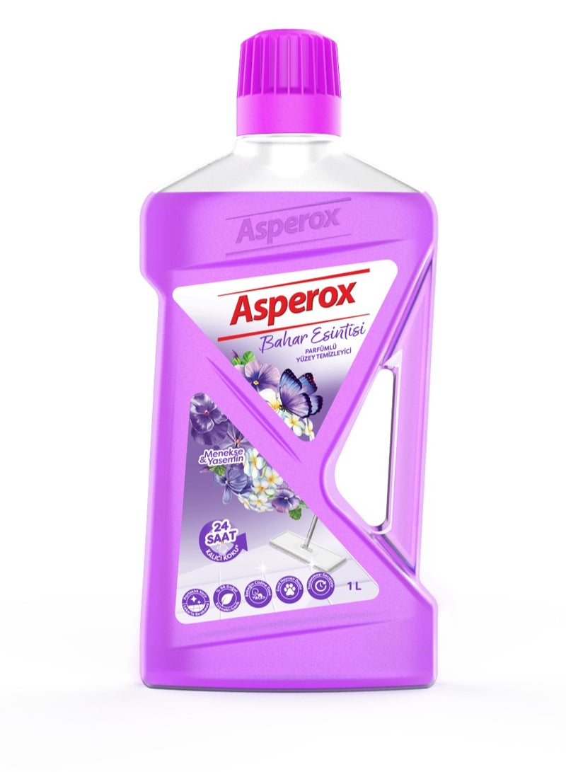 LIQUID SURFACE CLEANER VIOLET & JASMINE 1 L