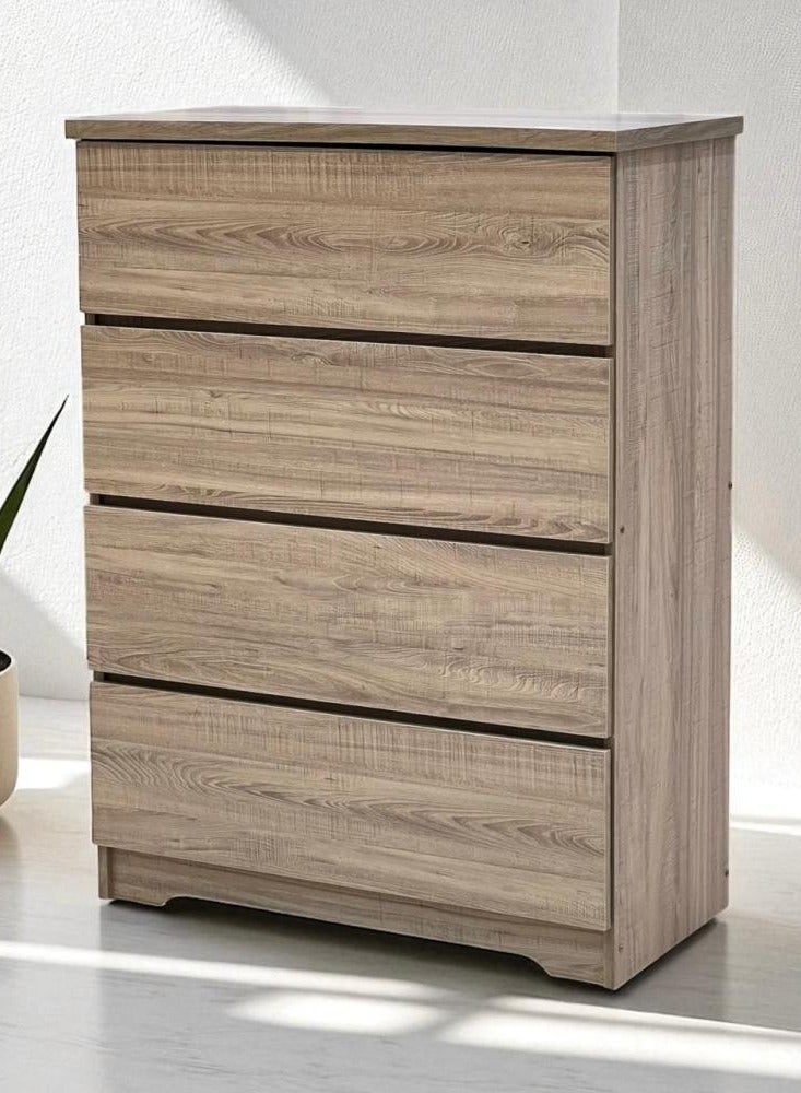Novo Chest of Drawers - 4 Drawers | Modern Design and Malaysian Made