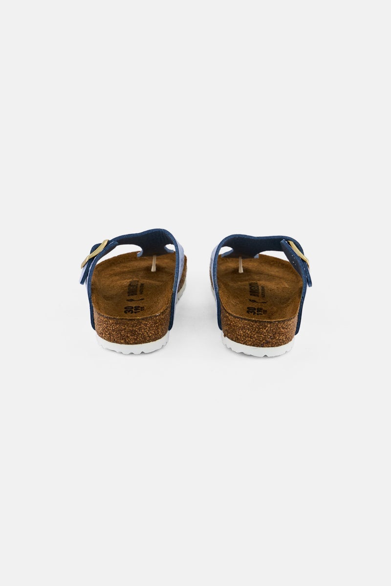 BIRKENSTOCK Kids Girl Slip On Cork Sandals, Multicolor  - Image 4