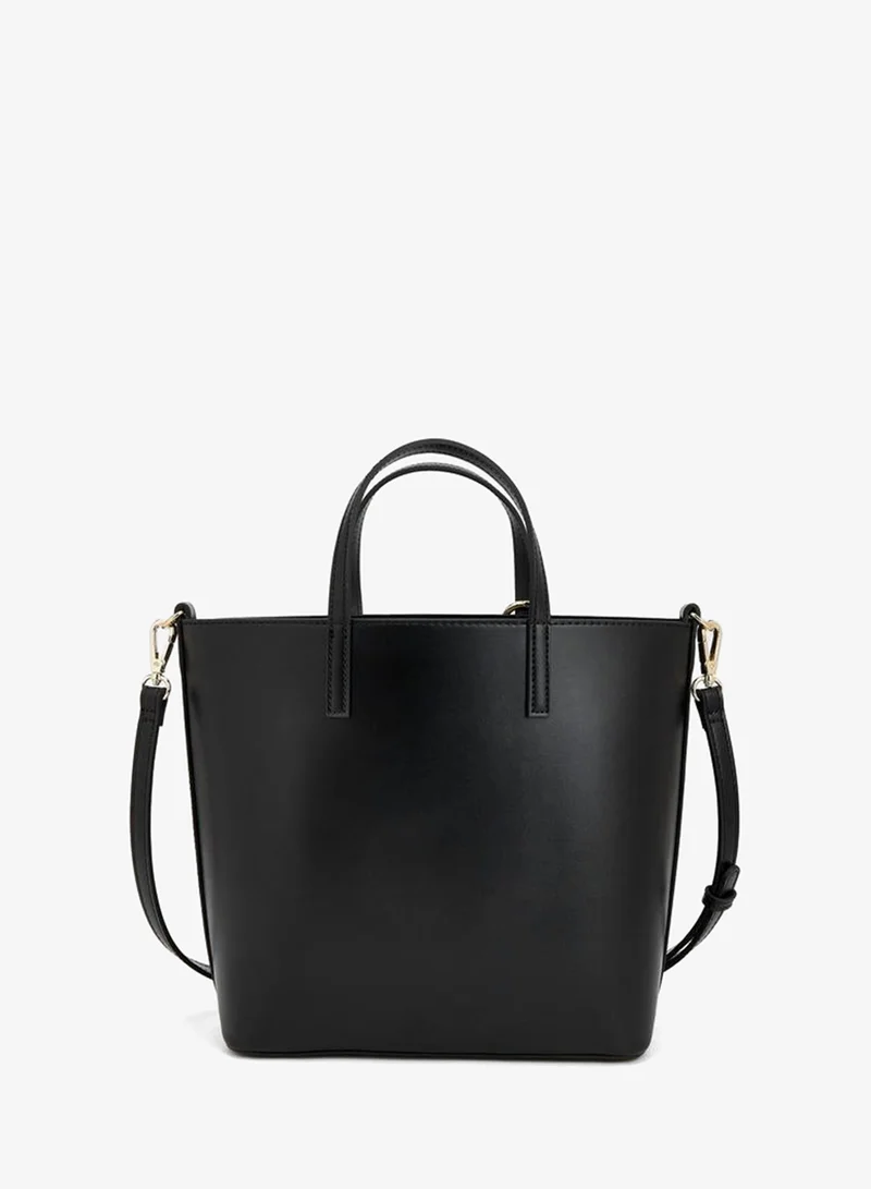 Celeste BLACK Cutout Detail Tote Bag With Pouch for Women | Best Price UAE