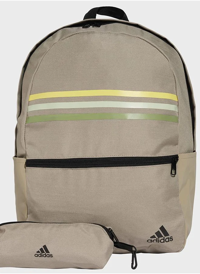 Adidas Classic Horizontal 3-Stripes Backpack