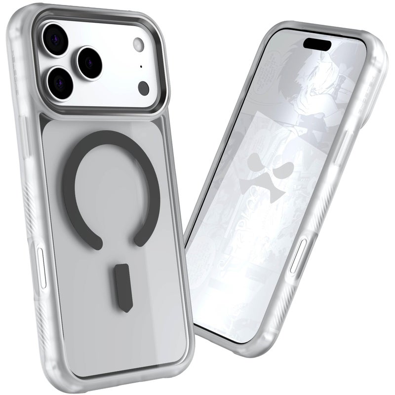 Ghostek Covert iPhone 17 Pro Max Case Clear - Compatible with MagSafe Accessories, Shockproof Silicone, Minimalist Phone Cover Designed for Apple iPhone17 Pro Max (6.9 Inch, Clear Matte) - Image 2