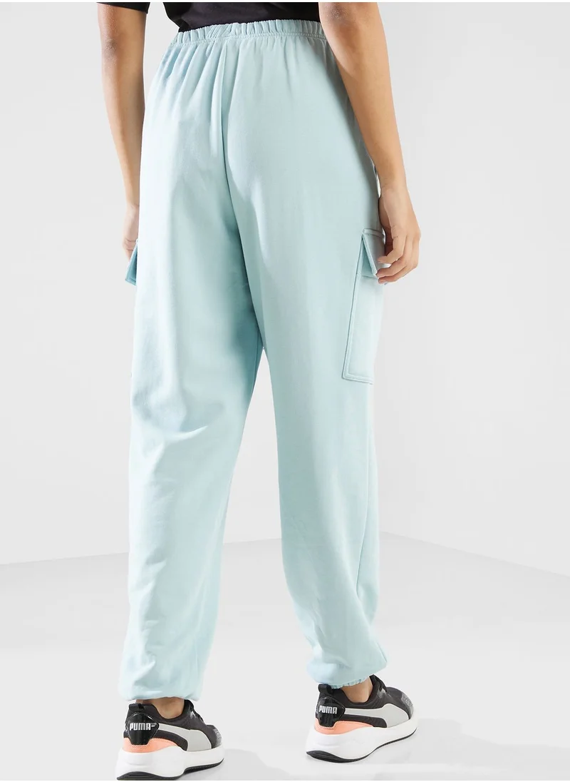 PUMA Dare To Relaxed Cargo Sweatpants