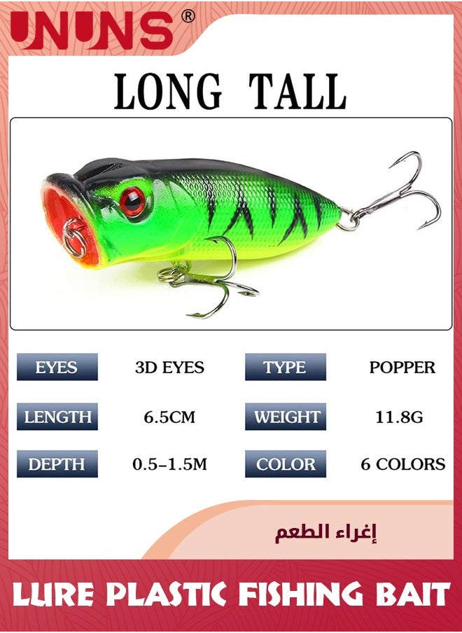 UNUNS 5 Pcs Fishing Lures Hard Baits,3D Eyes Minnow Fishing Lures Crankbait,Crank Bait Set Minnow Lures,Life-Like Swimbait Fishing Bait,Crankbait For Freshwate Saltwater,Bass Trout Walleye Redfish  - Image 3