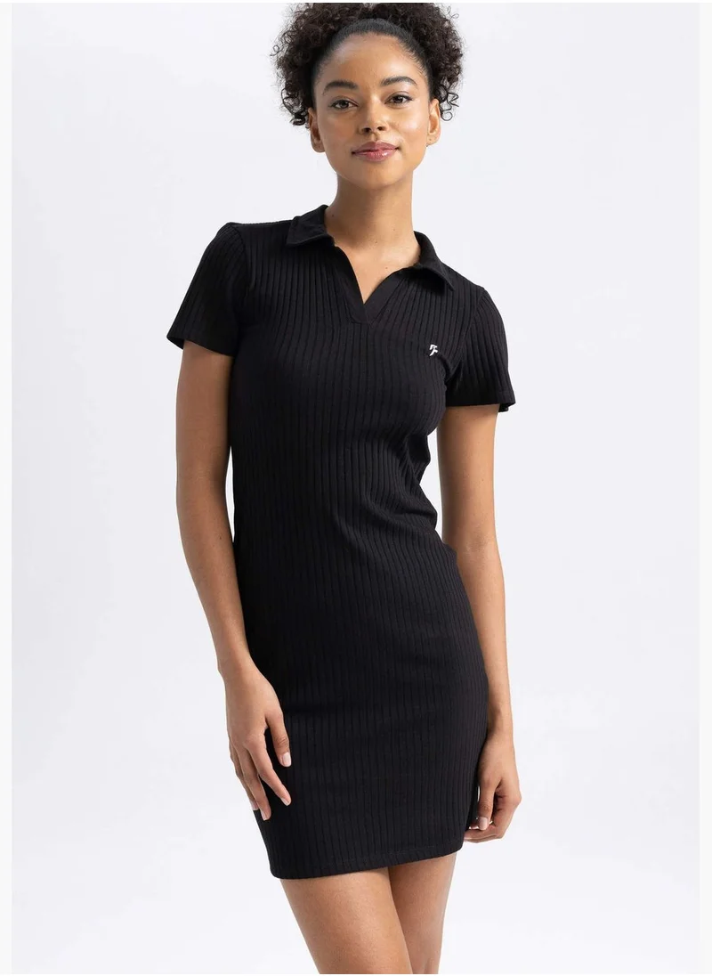 DeFacto Woman Slim Fit Knitted Dress