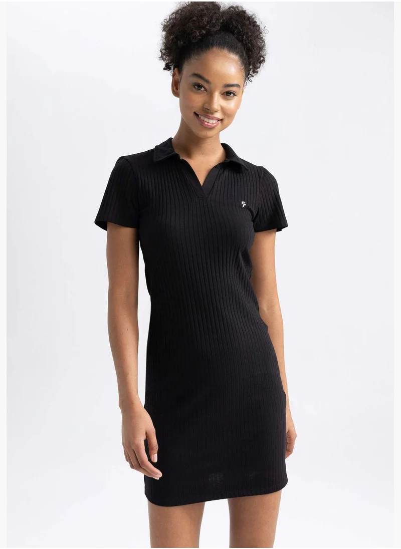 DeFacto Woman Slim Fit Knitted Dress