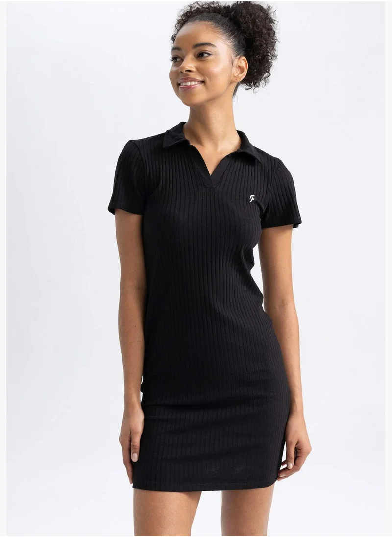 DeFacto Woman Slim Fit Knitted Dress