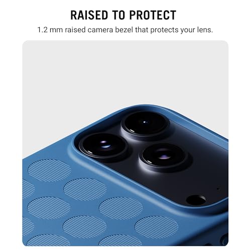 DailyObjects iPhone 17 Pro Stack Signature Magnetic Case Cover | Compatible with Magsafe | Camera & Body Protection | Shock/Scratch Proof| Dual Hybrid Protection | Wireless Charging - Indigo Blue - Image 3