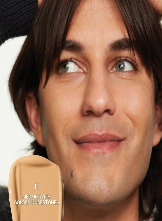 Saie   Slip Tint Total Radiant Concealer with Niacinamide ,  11 - medium with golden undertones 5ml - Brightening & Hydrating Finish - Image 2