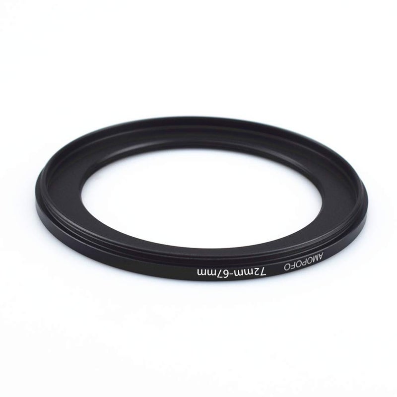 Amopofo 72mm to 67mm Camera Filters Ring Compatible All 72mm Camera Lenses or 67mm UV CPL Filter Accessory,72-67mm Camera Step-Down Rings - Image 4