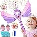 Hugeway Princess Bubble WandRechargeable Bubble Machine for KidsMusic Light Up Bubble BlowerBubble MakerOutdoor Halloween Party Birthday Bubble Toy for ToddlersGift for Girls 3 4 5 6 7 8 Year Old - Image 2