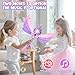 Hugeway Princess Bubble WandRechargeable Bubble Machine for KidsMusic Light Up Bubble BlowerBubble MakerOutdoor Halloween Party Birthday Bubble Toy for ToddlersGift for Girls 3 4 5 6 7 8 Year Old - Image 4