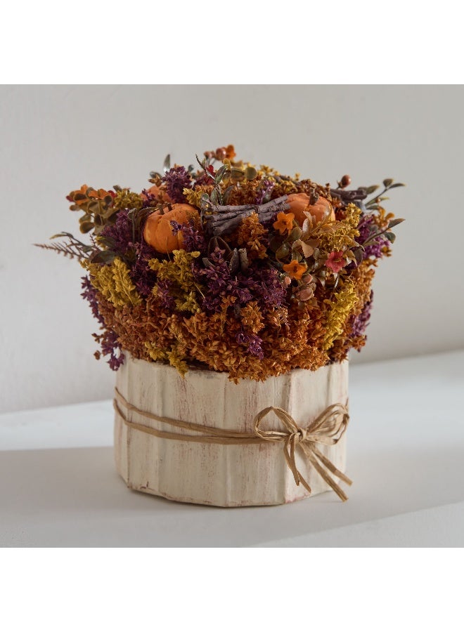 Home Box Caven Harvest Arrangement in Round Planter 18 x 18 x 20 cm - Image 1