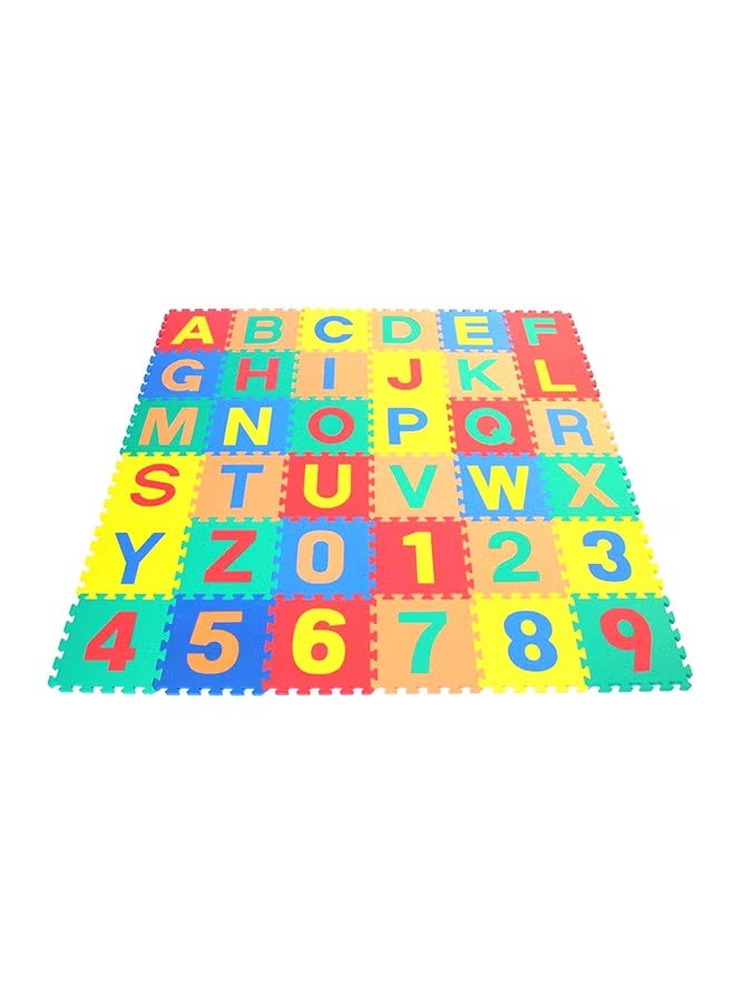 Number And Alphabet Puzzles Foam Mat Set - Image 1