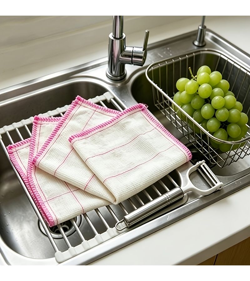 3 Piece Stainless Steel Julian Peeler And Kitchen Towel Set For Peeling. - Image 5