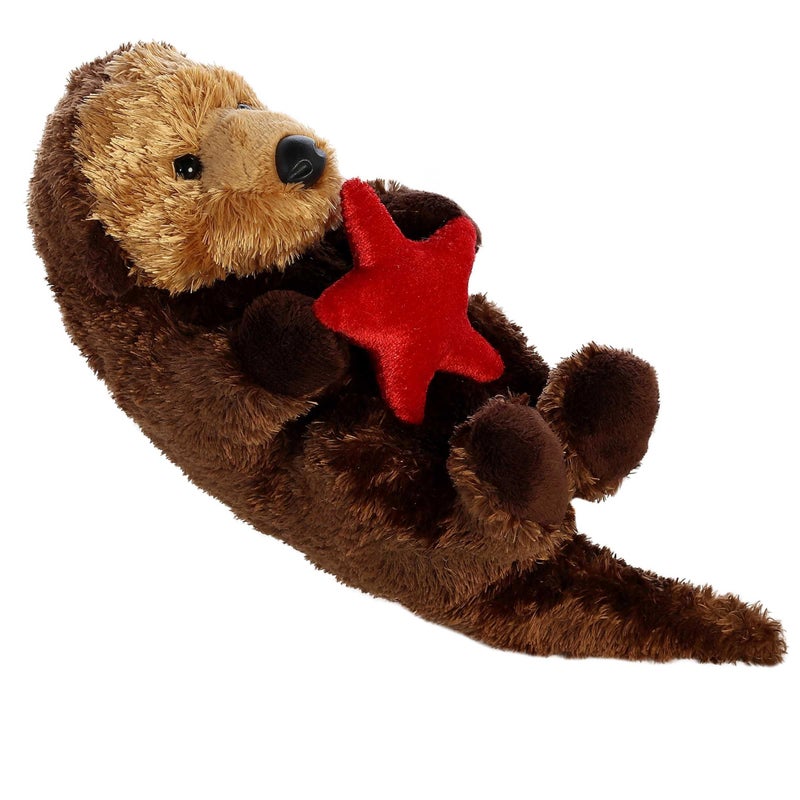 AuroraÂ® Adorable Mini Flopsieâ„¢ Ottoâ„¢ Stuffed Animal - Mini Companions Ready for Playful Adventures - for Kids All Ages, Toddlers, Adults, and Families - Brown 8 Inches - Image 2