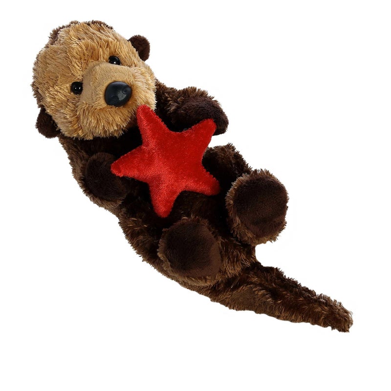 AuroraÂ® Adorable Mini Flopsieâ„¢ Ottoâ„¢ Stuffed Animal - Mini Companions Ready for Playful Adventures - for Kids All Ages, Toddlers, Adults, and Families - Brown 8 Inches - Image 1