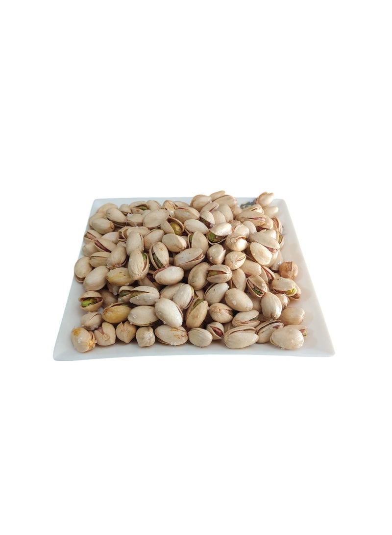 Roasted and salted pistachios, 500 grams, Al-Haboubati brand 