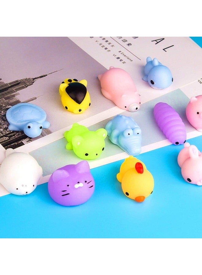 KUUQA 5 Pcs Kawaii Mochi Squishy Toys Squishies Animal Cat Panda Unicorn Mini Soft Squeeze Stress Relief Squishies Balls Toys Cute Birthday Party Favours Bags Gifts For Kids Adults, Multicolor - Image 4