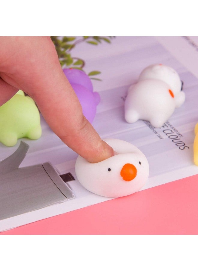 KUUQA 5 Pcs Kawaii Mochi Squishy Toys Squishies Animal Cat Panda Unicorn Mini Soft Squeeze Stress Relief Squishies Balls Toys Cute Birthday Party Favours Bags Gifts For Kids Adults, Multicolor - Image 5