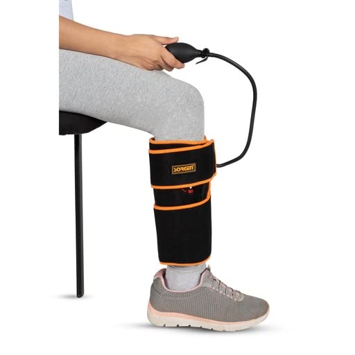 Sorgen Ice Cold Compression Calf Wrap for Calf Cramps | Sports Injury | Torn Calf Muscle | Calf Soreness | Injury Recovery - Image 1