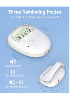 Generic Wireless BedWetting Alarm Bedwetting Alarm with Charging Box 65ft Range Temperature/Humidity Display 80db Sound & Vibration- Potty Training Pee Alarm for Kids Boys Girls Elderly Older  - Image 5