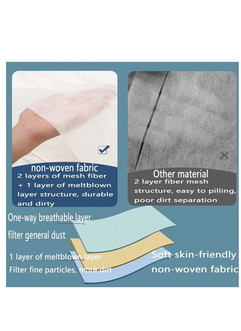 SYOSI Portable Travel Disposable Set - 3-Piece Bedding Sheets for Hotels and Travel, Safe Healthy and Convenient  Comfortable Duvet Cover and Pillowcase Set for Hotels and Travel (3 Piece Set)  - Image 3