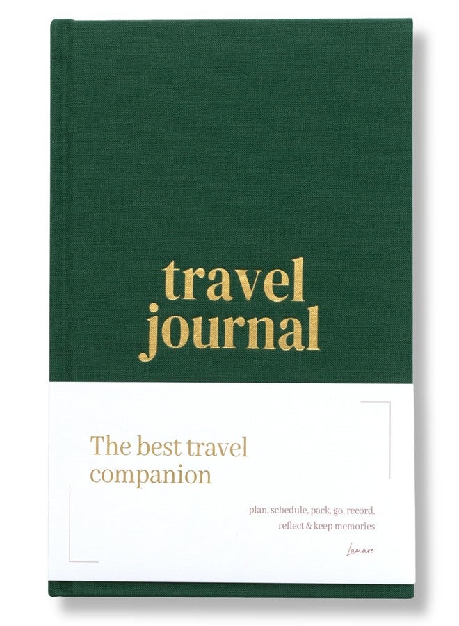 Lamare Travel Journal for Women & Men - Travel Scrapbook, Adventure Journal, & Trip Planner with Pockets - Image 1