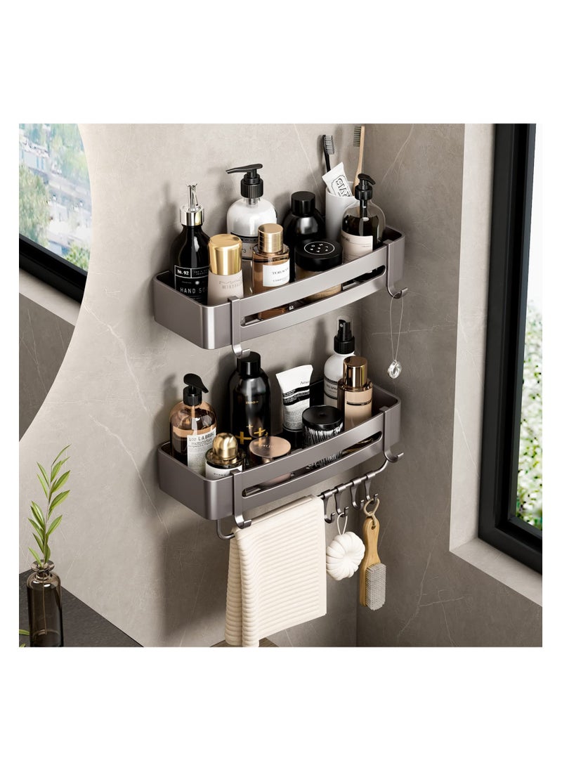 Bathroom shower rack, Double bathroom storage rack (black) - pzsku/ZB40C9EBDBC911288BA55Z/45/_/1719023978/4dfc0e94-8022-4eb5-b6f4-9b26a33eb5a3