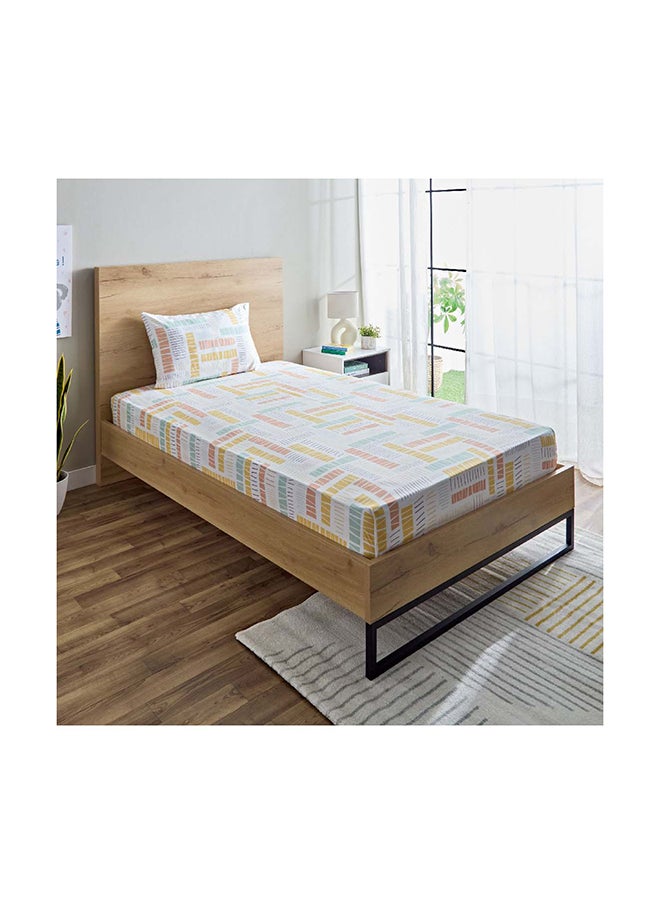 Home Box Nora Savana 2-Piece Single Microfibre Flat Sheet Set 240 x 160 cm  - Image 1
