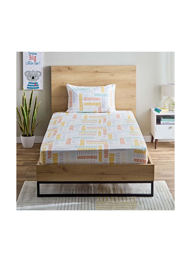 Home Box Nora Savana 2-Piece Single Microfibre Flat Sheet Set 240 x 160 cm  - Image 2