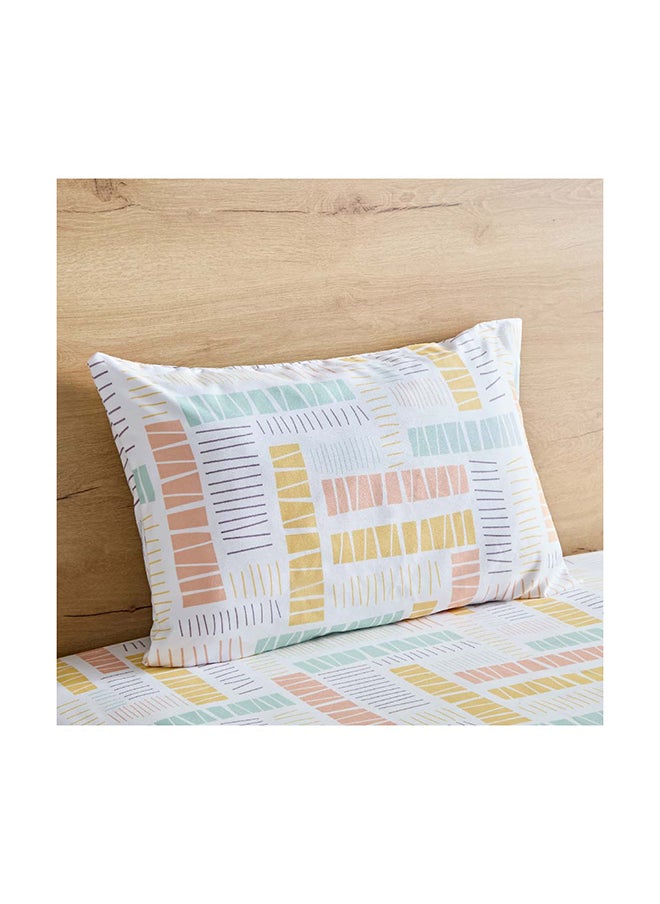 Home Box Nora Savana 2-Piece Single Microfibre Flat Sheet Set 240 x 160 cm  - Image 4