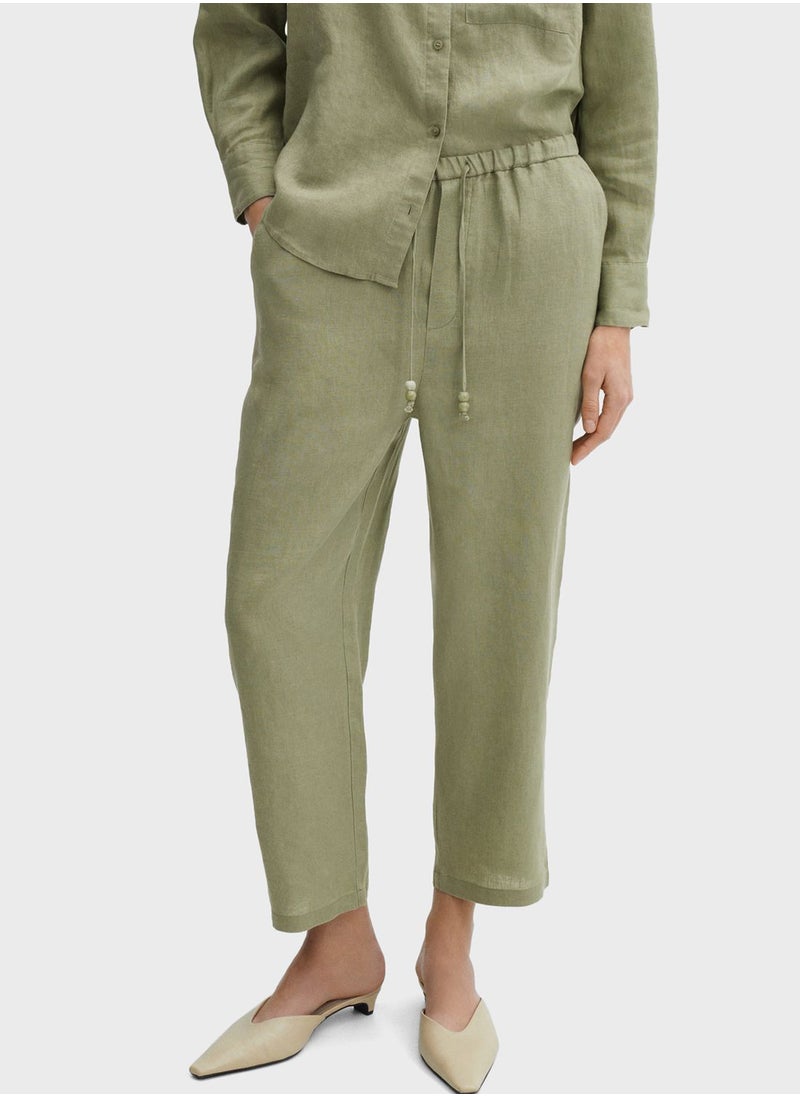 MANGO - High Waist Pants - Image 1
