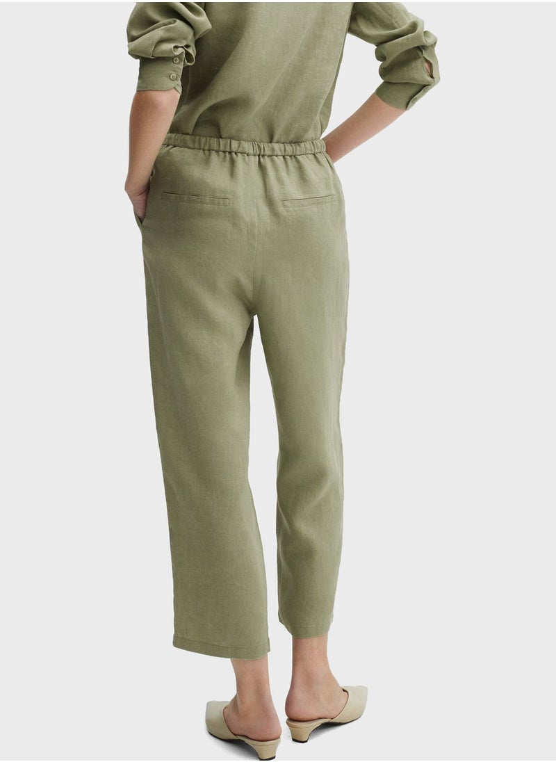 MANGO - High Waist Pants - Image 1
