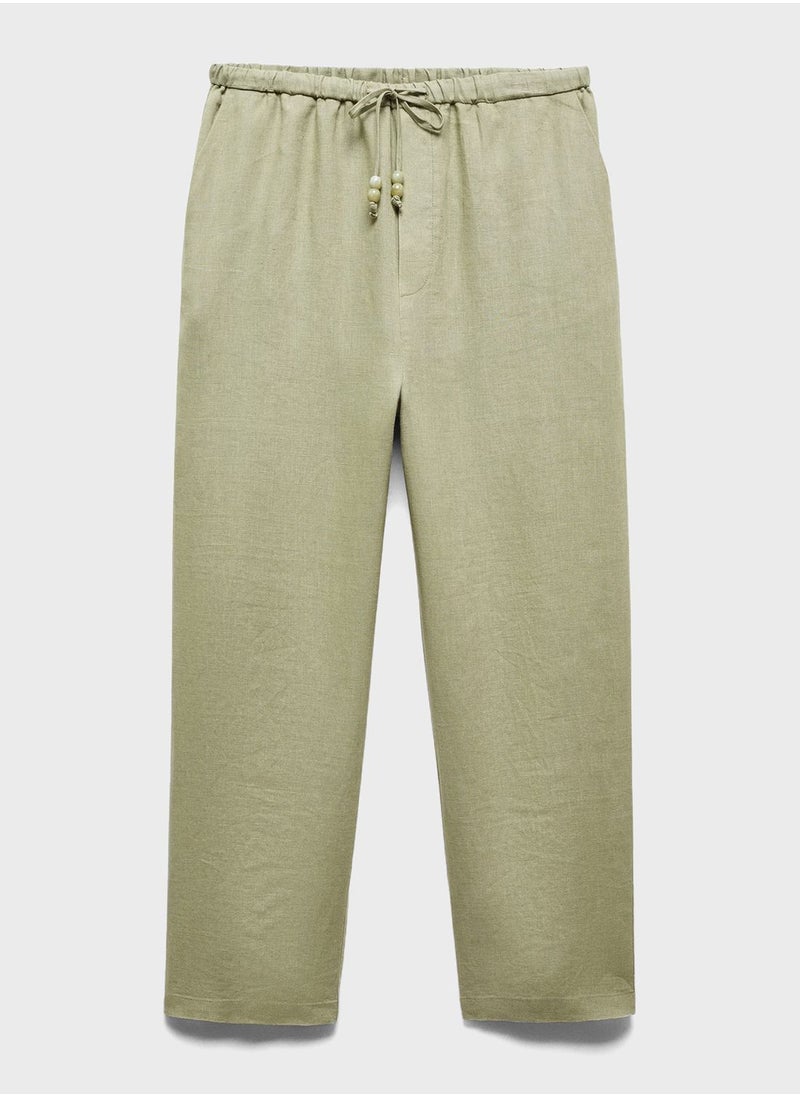 MANGO - High Waist Pants - Image 1
