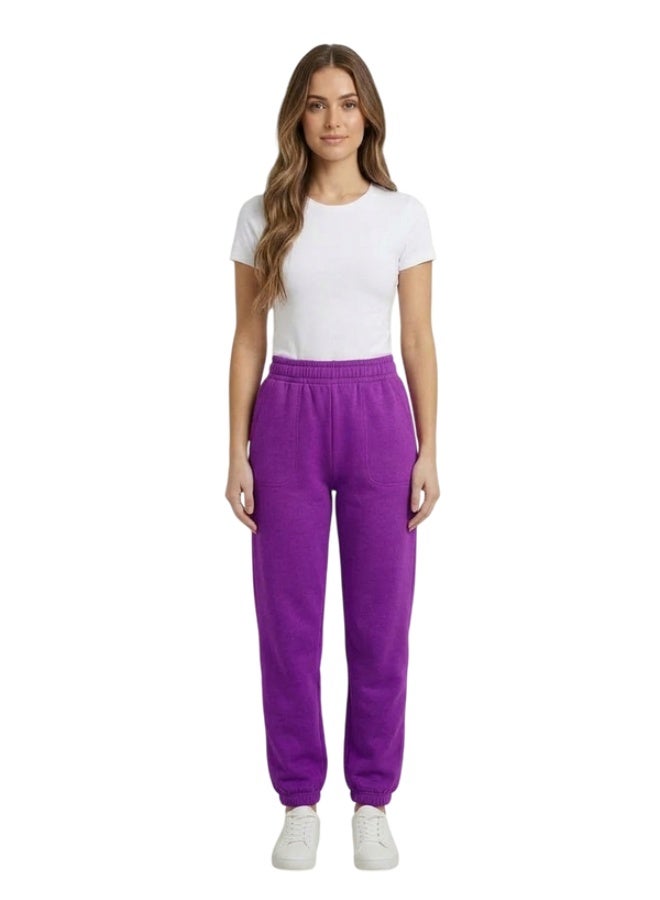 Mosca Women's Wear Plain Cotton Sweatpants - Image 1