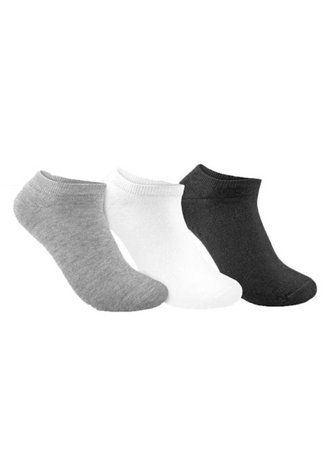 STITCH Men's Pack of 3 Lycra Ankle Casual Socks