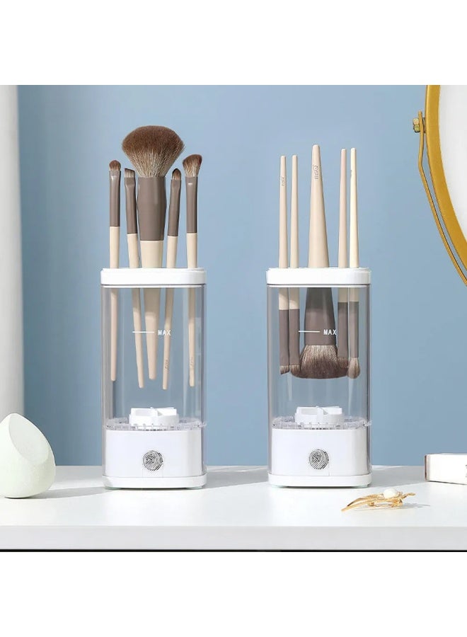 Automatic Makeup Brush Cleaner Electric, Beauty Sponge and Puff Cleaning Machine, Lazy Brush Washer Plug-In - Image 5