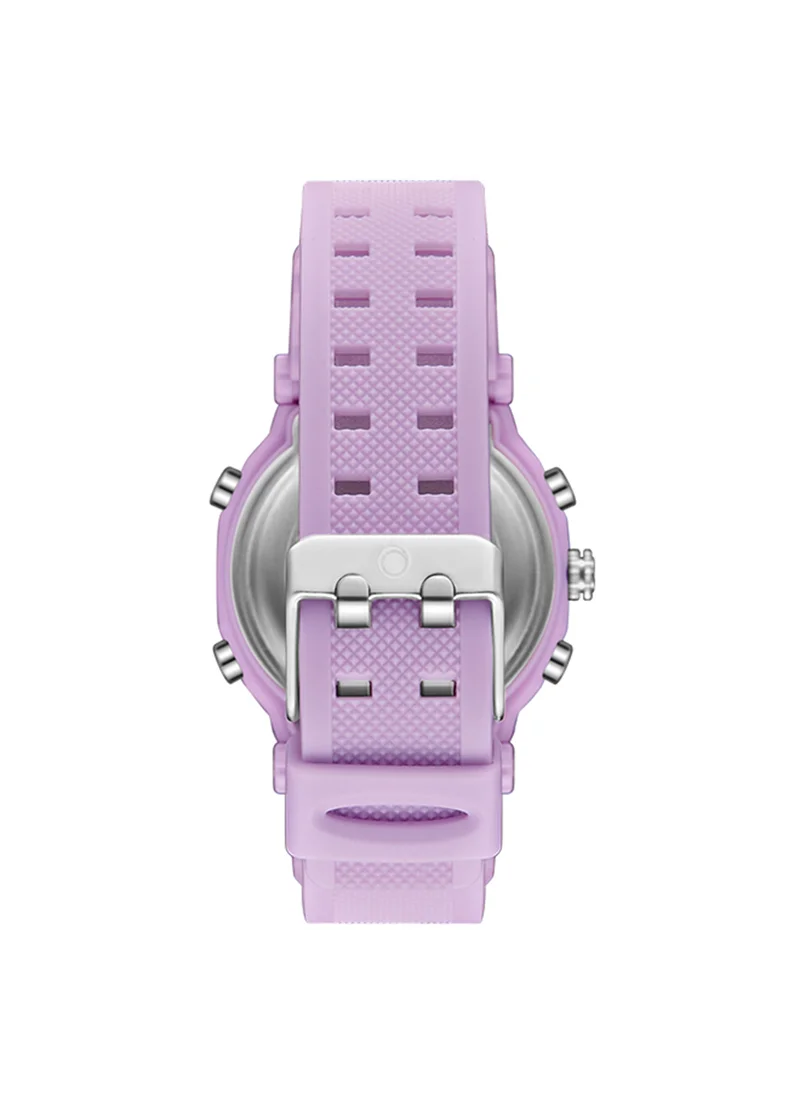 أسترو Kid's Unisex Analog+Digital Polyurethane Wrist Watch A23820-PPPP - 43 Mm