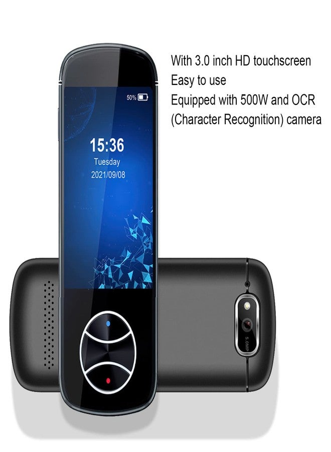 PUSOKEI Smart Voice Language Translator 127 Languages Two-Way Instant Voice Interpreter Electronic Handheld Pocket Language Translater Devices Photo Translator for Travel, Shopping, Entertainment - Image 3