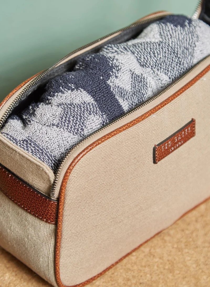Ted Baker Hanging Wash Bag With Towel