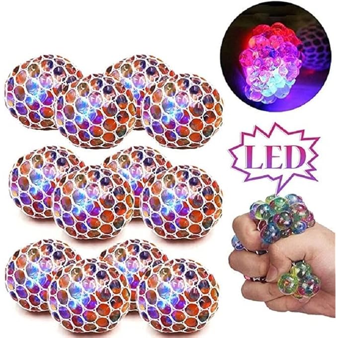 Ghazal Anti Stress Rubber Ball with Mesh - Image 3