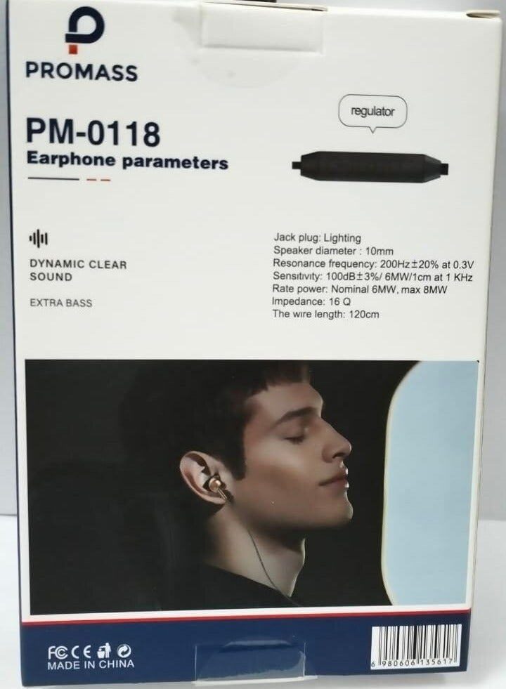 Promass Dynamic Clear Sound Earphone - Image 3