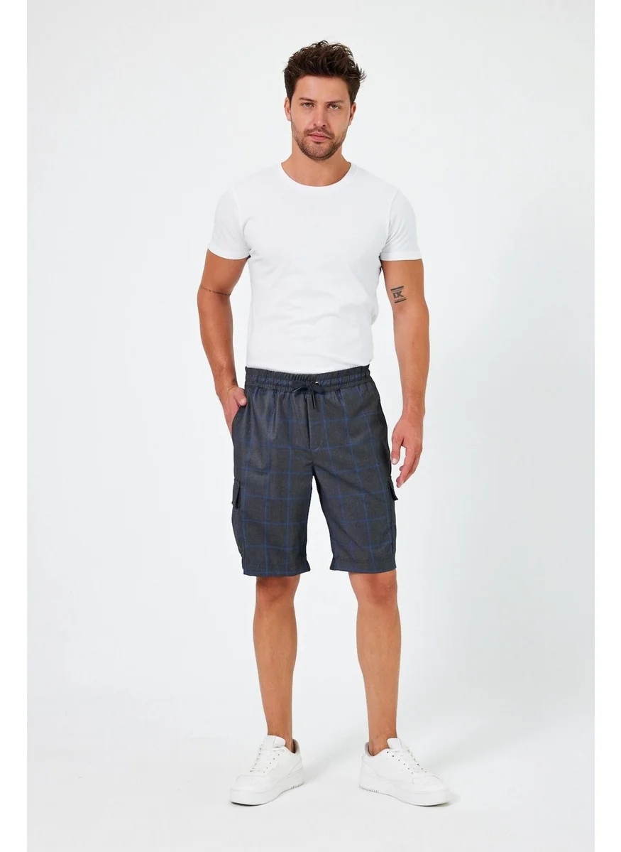 الكسندر جاردي Alexandergardi Cargo Pocket Bermuda Shorts (E24-6502)