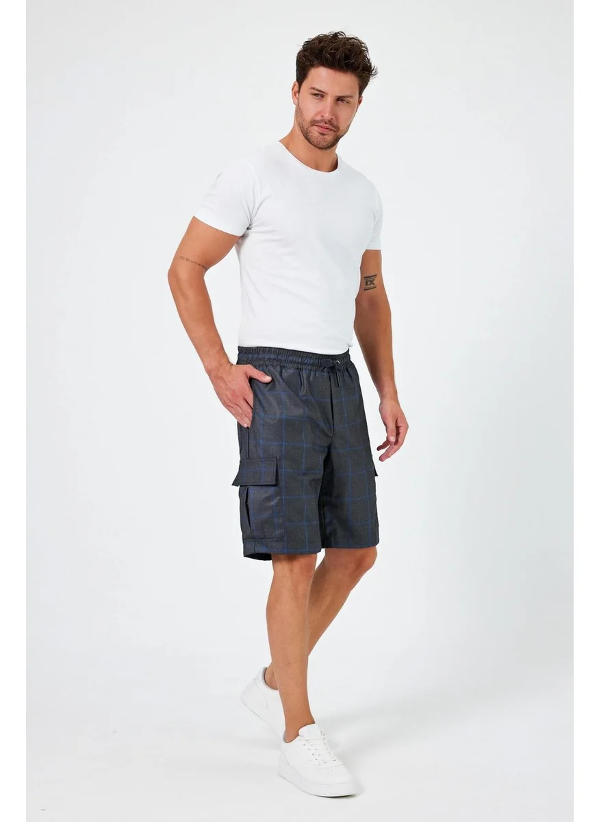 الكسندر جاردي Alexandergardi Cargo Pocket Bermuda Shorts (E24-6502)