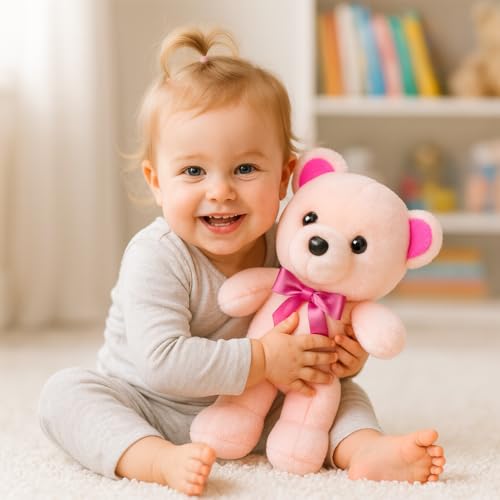 Babique Standing Teddy Bear Stuffed Plush Animal Soft Toys | Teddy Bear | Ideal for Birthdays & Special Occasions Girls/Boys, Baby Kids 23cm - Image 3