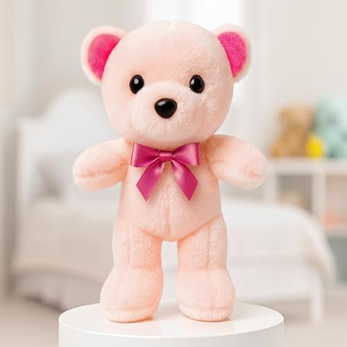 Babique Standing Teddy Bear Stuffed Plush Animal Soft Toys | Teddy Bear | Ideal for Birthdays & Special Occasions Girls/Boys, Baby Kids 23cm - Image 1